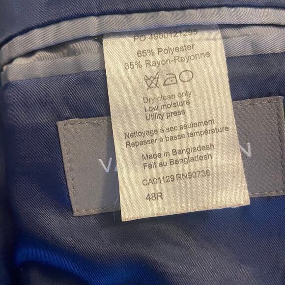 Van Heusen Men's Sport Jacket Blazer Size 48R - Picture 5 of 11